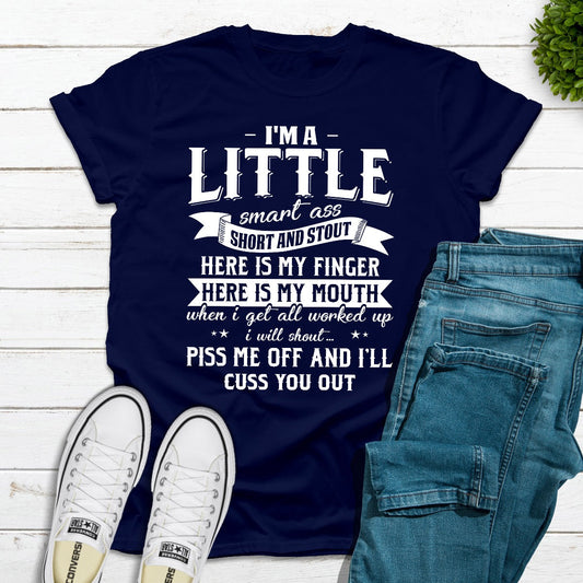 I'm A Little Smart Ass T-Shirt-10